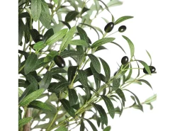 Online DripeX Planta artificial de oliva de 180 cm, decoración de plantas s falsas, removible, para el jardín de balcón de salón de dormitorio de la casa Verde