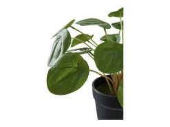 Outlet House Nordic Planta artificial Pilea Planta china del dinero verde 28 cm Multicolor
