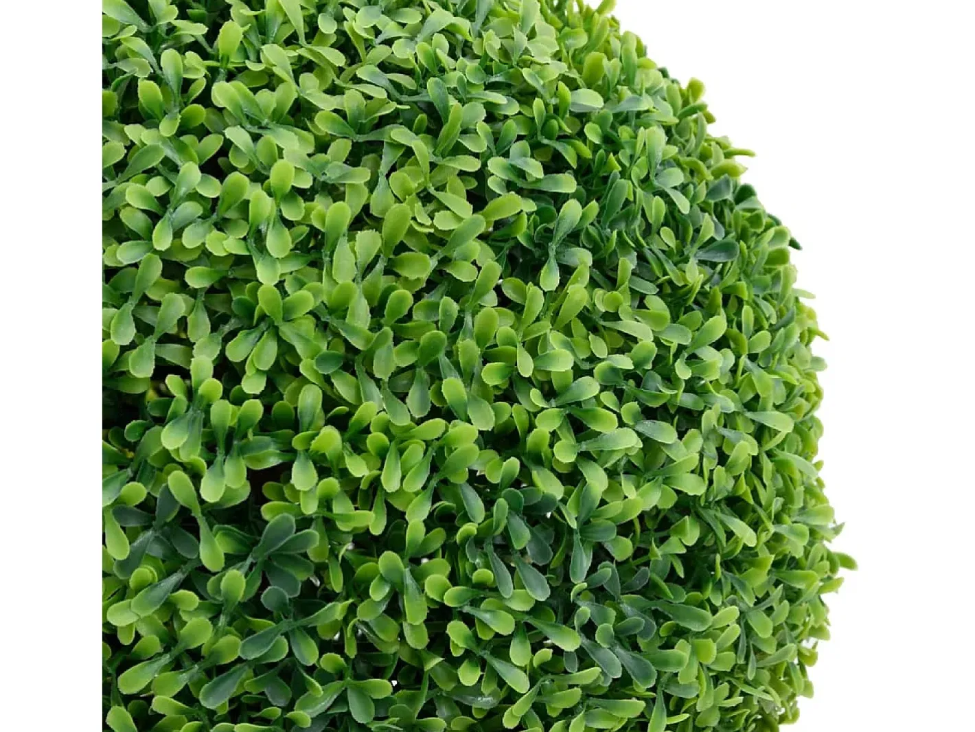 Sale Planta de boj artificial con maceta forma esférica 50 cm Verde