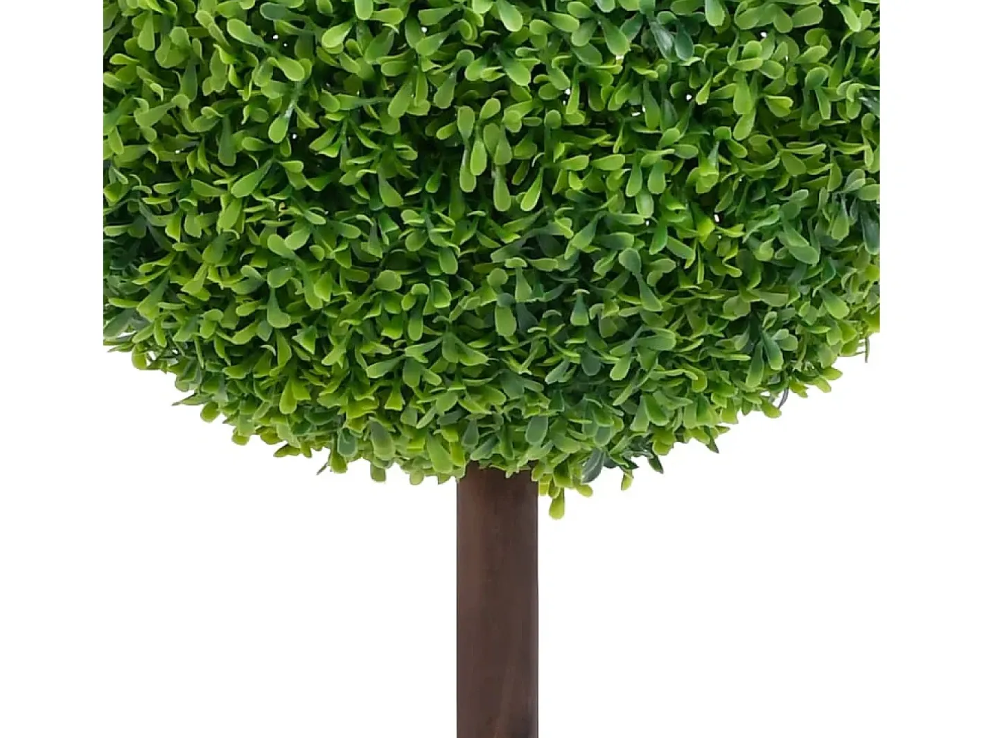Sale Planta de boj artificial con maceta forma esférica 50 cm Verde