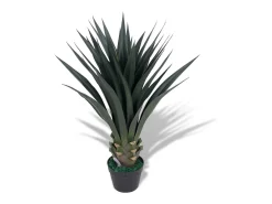 Planta de yuca artificial con macetero 85 cm ES540349 Verde Discount