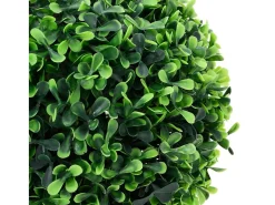 Clearance Plantas de Boj Artificiales 2 piezas con Maceta Bola 27 cm Verde