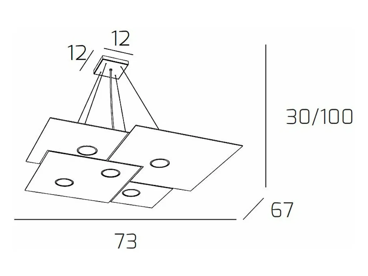 Plate Sospensione 5 Luci Sabbia Marru00f3n Online