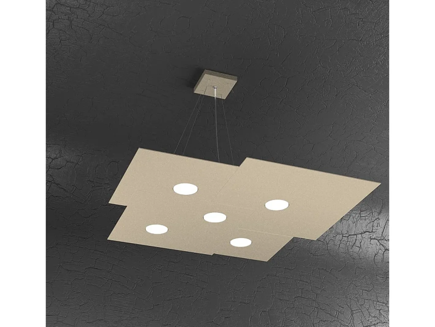 Plate Sospensione 5 Luci Sabbia Marru00f3n Online