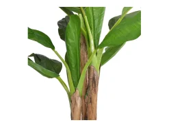 Plátano artificial con maceta 175 cm Verde Clearance