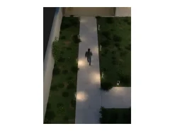POPA - Foco solar de 100 cm y 4000 K para jardín Beneito Faure Blanco Outlet