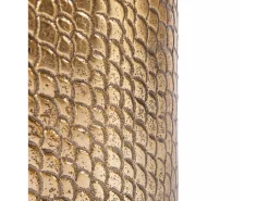 Bazar Bizar Portavelas Croco - Latón - M Dorado Discount