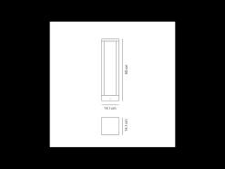 Outlet Poste para Jardín - Poste LED para Fijar al Suelo - Luz Nocturna Cálida 3000K 230V 15W 1590lm Azafrán - Corten Marru00f3n