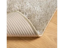 Garden Furniture Prolenta Premium - Alfombra pelo largo aspecto brillante ISTAN beige 120x170 cm Multicolor New