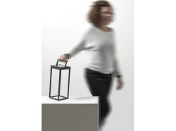 Iluminación Exterior-Pronto farola solar antracita 2,2w led bateria IP54 h. 32,5 cm Gris antracita