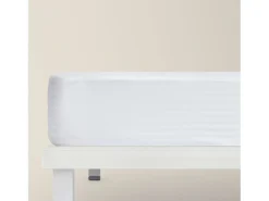 Prot. colchón blanco 100% algodón antiencog. 150x196 cm Hot