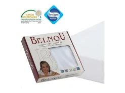 Ropa De Cama-Protector Colchón Altea Impermeable/Transpirable, Algodón, Blanco, 150 cm