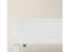 Outlet PIKOLIN Protector colchón cuna impermeable Aloe Vera 60x120cm Blanco