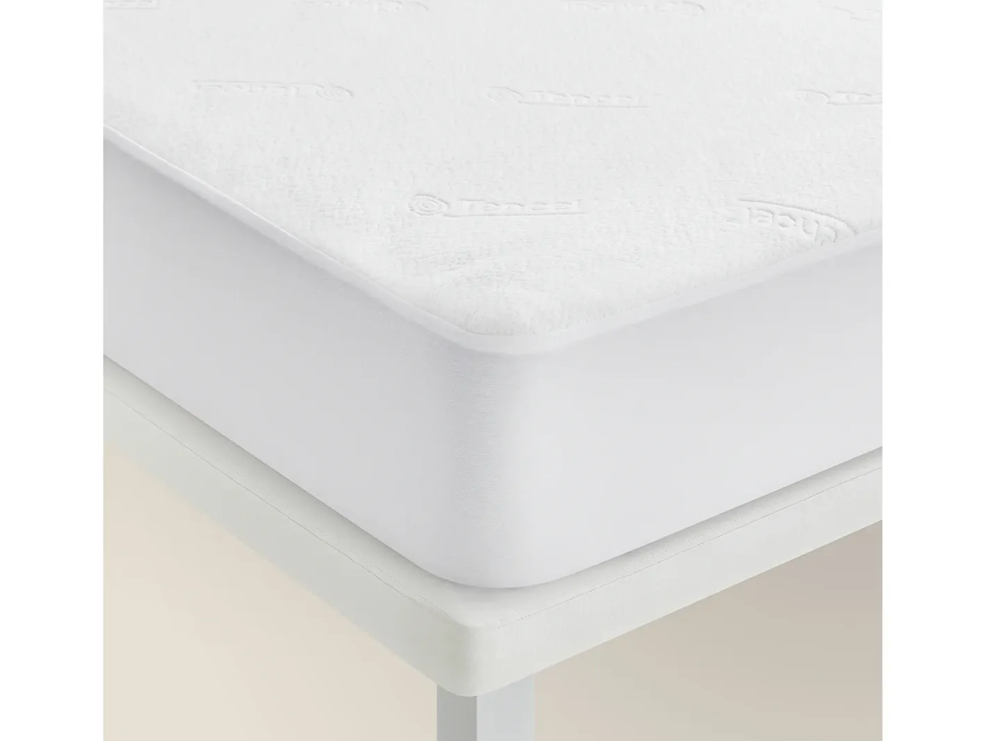 Online PIKOLIN Protector Colchón Hotel 105x196cm| HOME| Extra suave| 32cm Blanco