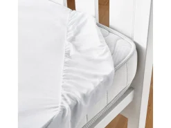 PIKOLIN Ropa De Cama-Protector colchón TENCEL™ impermeable 60x120cm Blanco