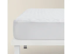 PIKOLIN Ropa De Cama-Protector colchón 150x196cm| HOME| Microfibra| OEKO-TEX| 32cm Blanco