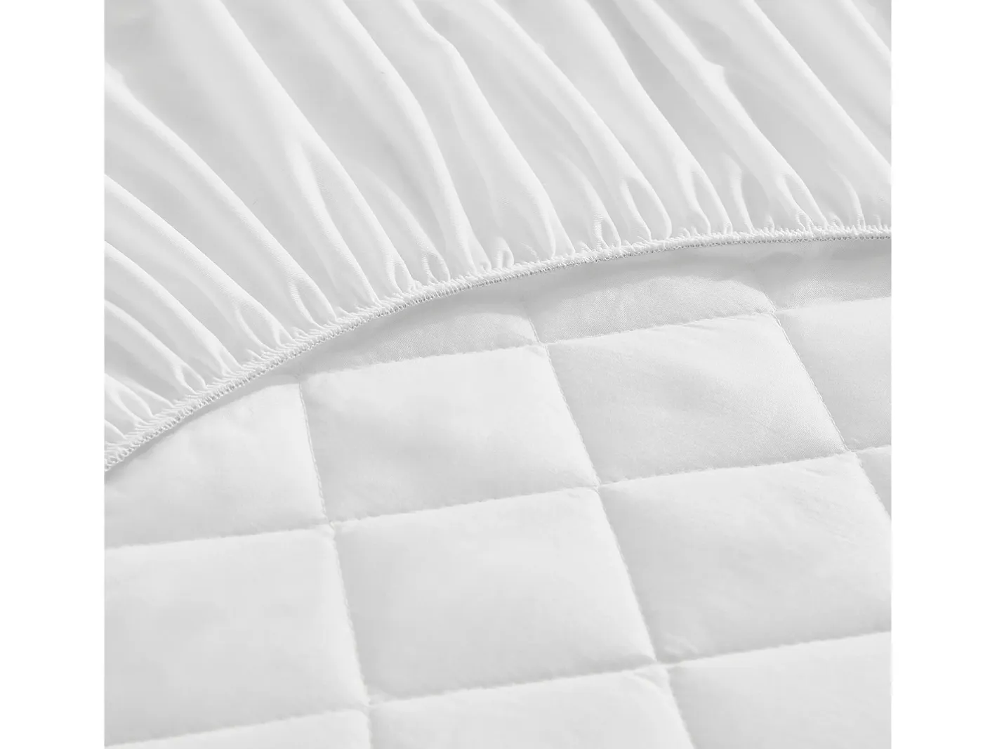PIKOLIN Protector colchón 80x196cm| HOME| Impermeable| Hasta 32cm Blanco Outlet