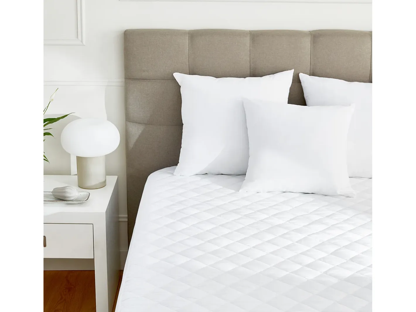 Best PIKOLIN Protector colchón 180x196cm| HOME| Impermeable| Hasta 32cm Blanco