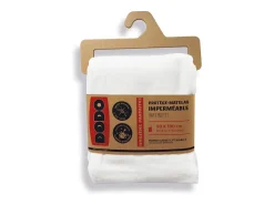 DODO Ropa De Cama-Protector de colchón impermeable y antiácaros, 90 x 190 cm, IMPER PROTECT Blanco