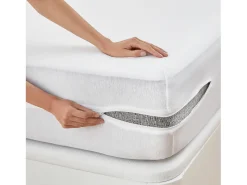 Best PIKOLIN Protector de colchón 140x196cm| HOME| Hasta 34cm| Impermeable Blanco