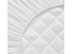 PIKOLIN Ropa De Cama-Protector de colchón 135x196cm| HOME| Aloe Vera| Hasta 32cm Blanco