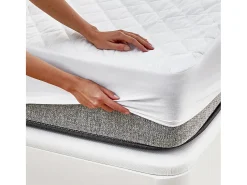 Outlet PIKOLIN Protector de colchón 105x196cm| HOME| Aloe Vera| Hasta 32cm Blanco