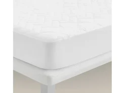 Online PIKOLIN Protector de colchón 200x196cm| HOME| 100% Algodón| Hasta 32cm Blanco