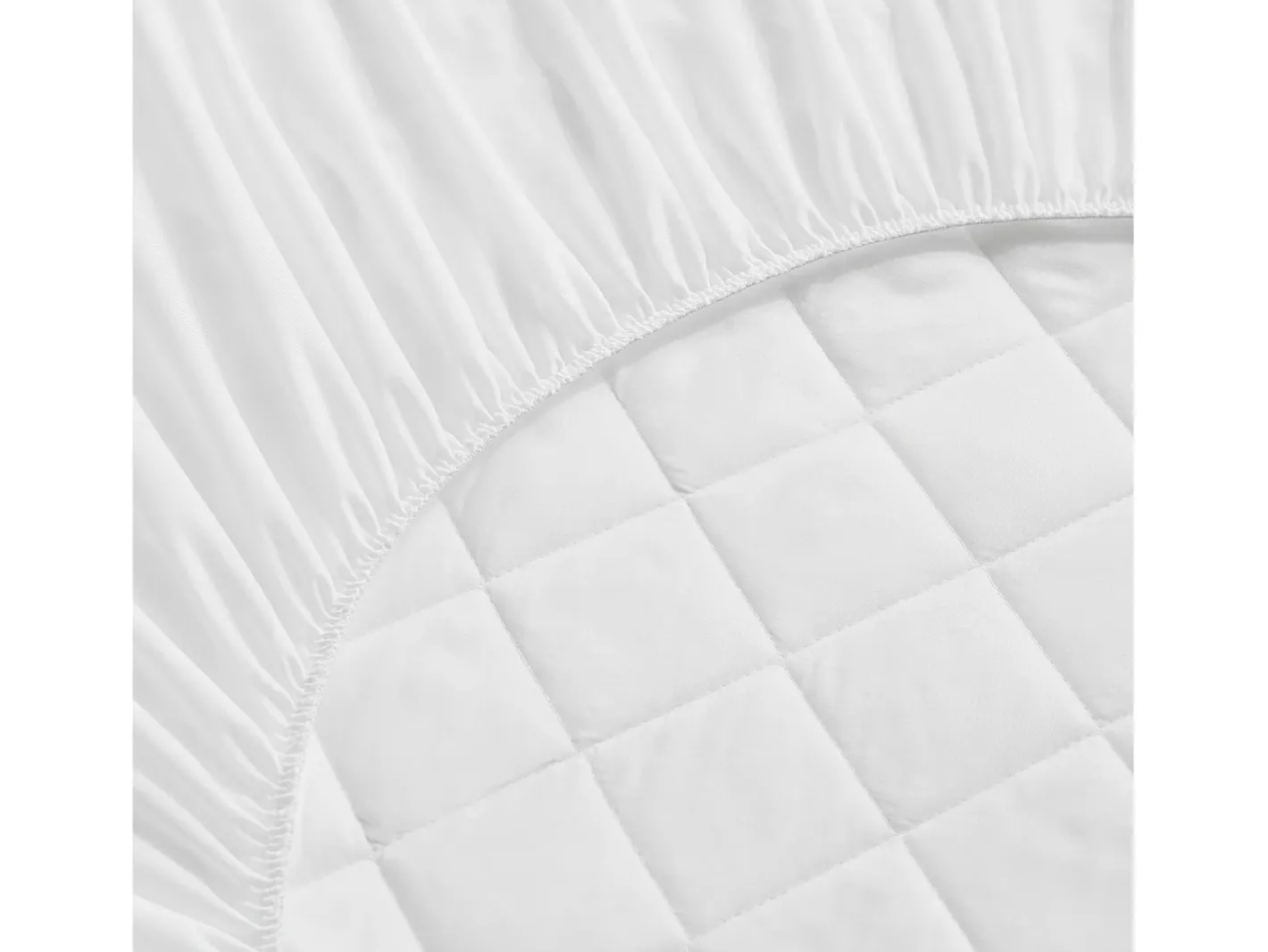 PIKOLIN Protector de colchón 90x196cm| HOME| Aloe Vera| Hasta 32cm Blanco Best