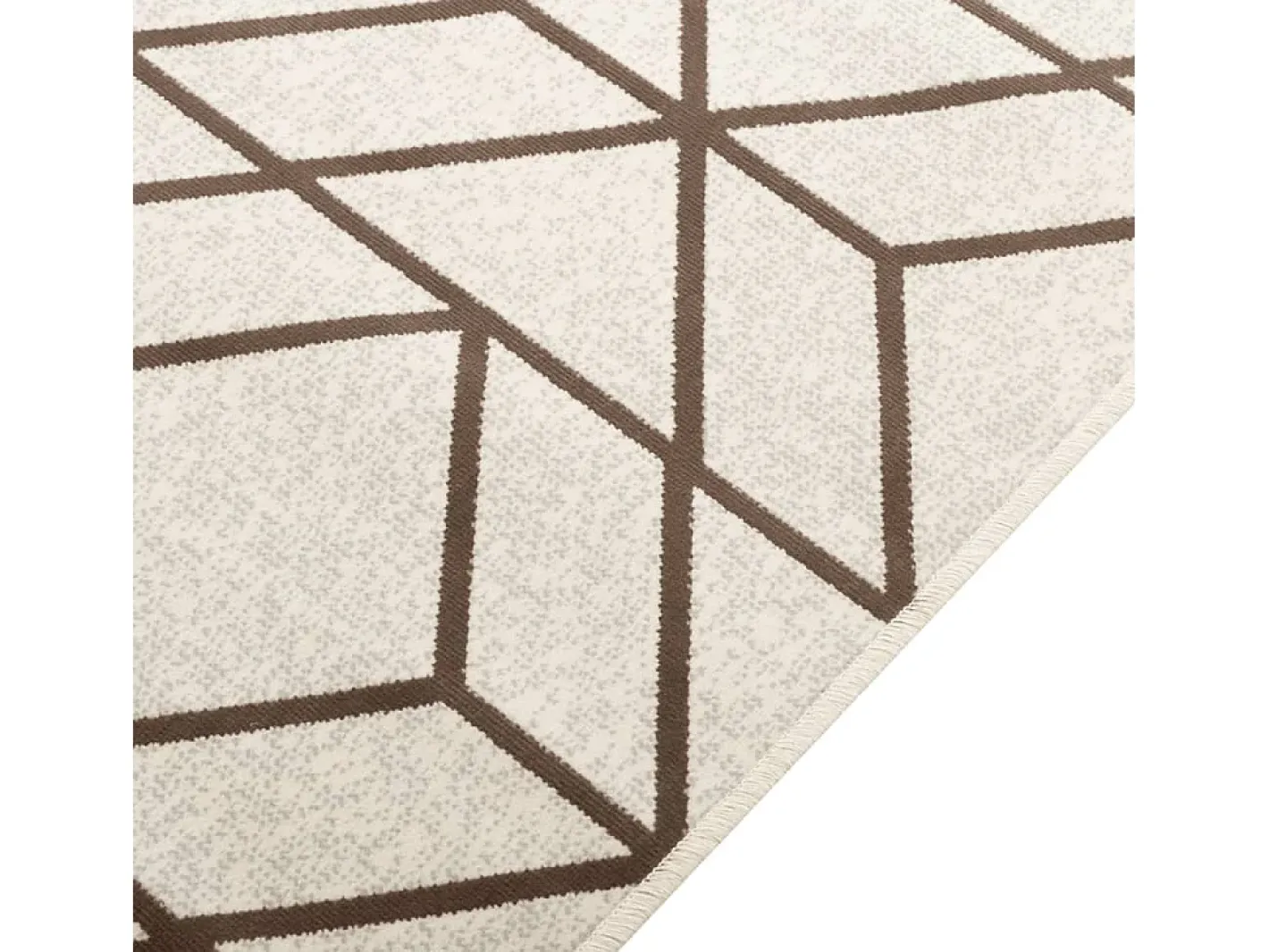 Garden Furniture Alfombra De Salón-Ralph Alfombra interior exterior antideslizante pelo corto 160x230 cm Beige