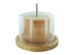 Cook Concept Presentación Y Servicio-Rascador de queso con campana 18 cm Marru00f3n