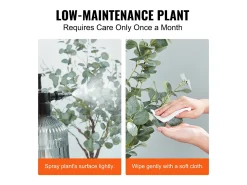 Online Árbol Artificial SucceBuy 181 cm, Planta Artificial PE, para Casa Oficina Centros Comerciales Interior Exterior Verde