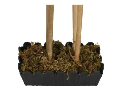 Árbol de bambú artificial con 1216 hojas 180 cm ES497985 Verde Outlet