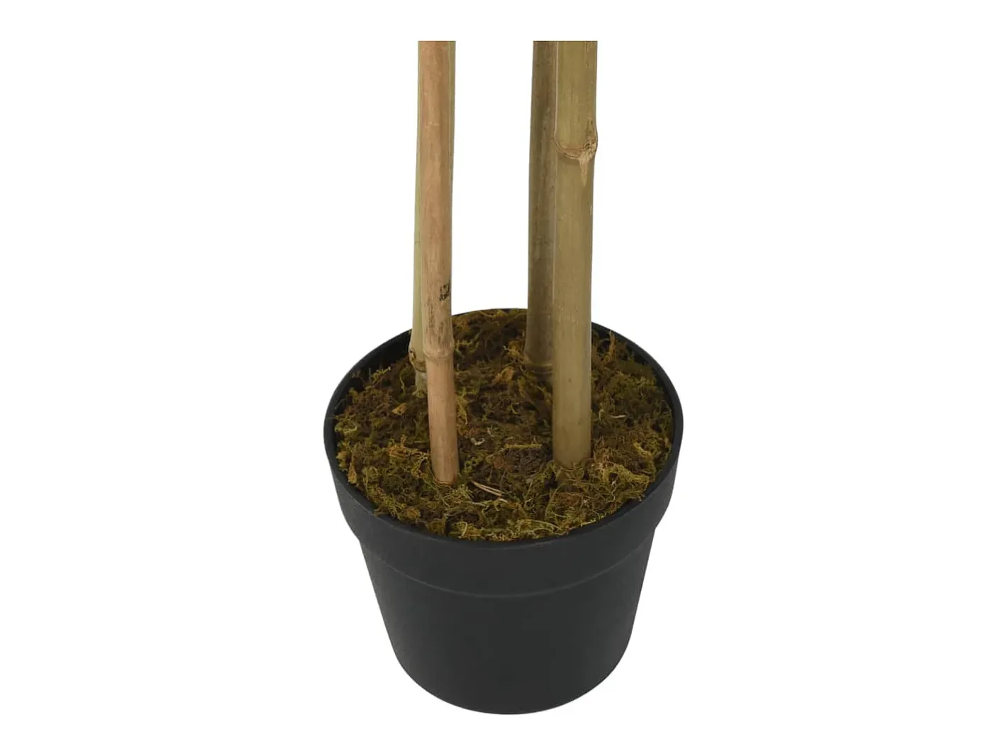 New Árbol de bambú artificial con 760 hojas 120 cm ES115361 Verde