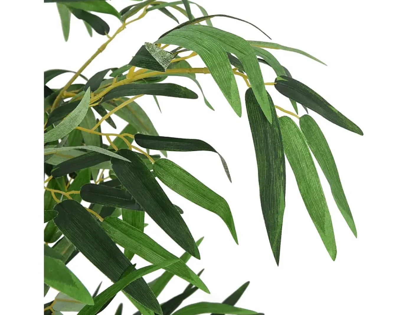 New Árbol de bambú artificial con 760 hojas 120 cm ES115361 Verde