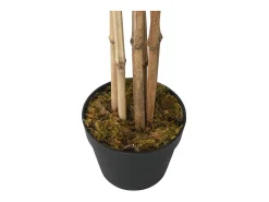 Árbol de bambú artificial con 828 hojas 150 cm ES642397 Verde Hot