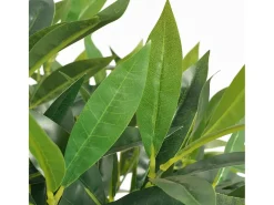 Planta Artificial-Árbol de laurel artificial con macetero 125 cm ES628570 Verde