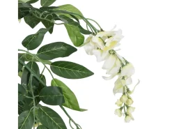 Sale Árbol de wisteria artificial 840 hojas y blanco 120 cm ES972208 Verde