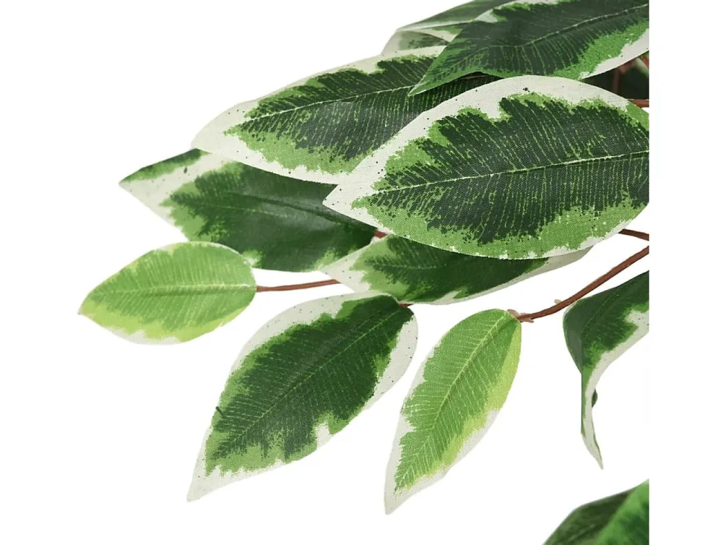 Planta Artificial-Árbol ficus artificial con 756 hojas 150 cm ES959827 Verde