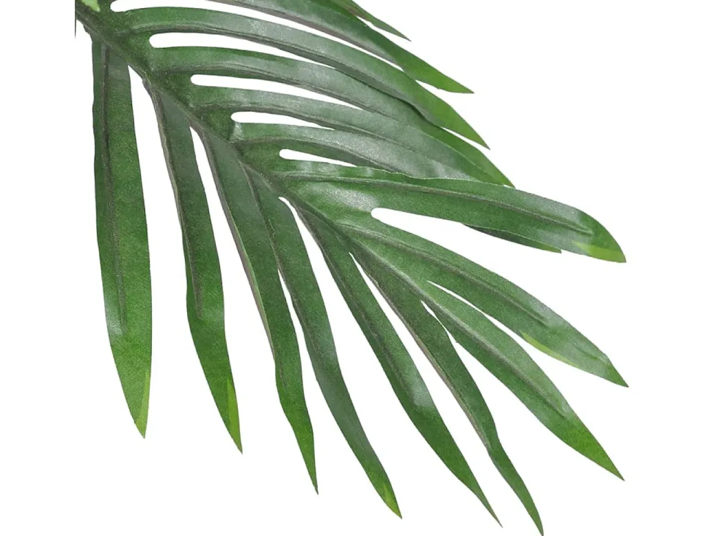 Planta Artificial-Árbol palmera artificial Cycus con macetero 80 cm ES452348 Verde