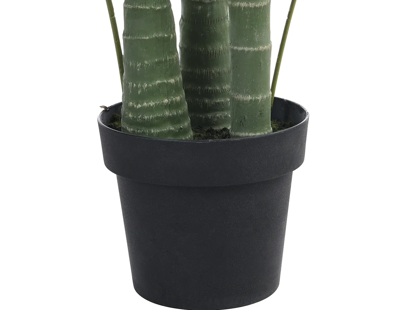 OZAIA Planta Artificial-Árbol, planta, arbusto artificial palmera - Alt. 190 x Ancho 80 cm - - COCONUT Verde
