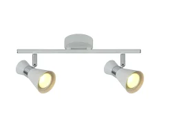 AKUNADECOR Regleta 2 Luces Modelo Maximo Para Baño, -cromo Blanco Online