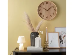 PRESENT TIME Reloj de madera Pure 40 cm Color natural claro Sale