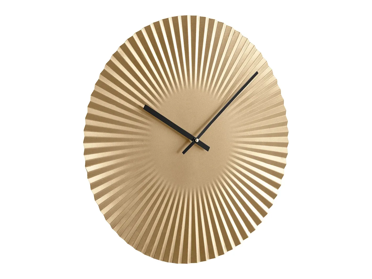 OZAIA Reloj De Pared-Reloj de pared Art Déco - Diámetro 50 cm - Metal - - FELINAR Dorado