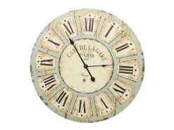Reloj De Pared-Reloj de pared de MDF 60 cm ES588843 Multicolor