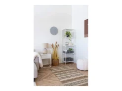 ebuy24 Reloj de pared Ravenna claro, movimiento silencioso, Ø 40 Gris New