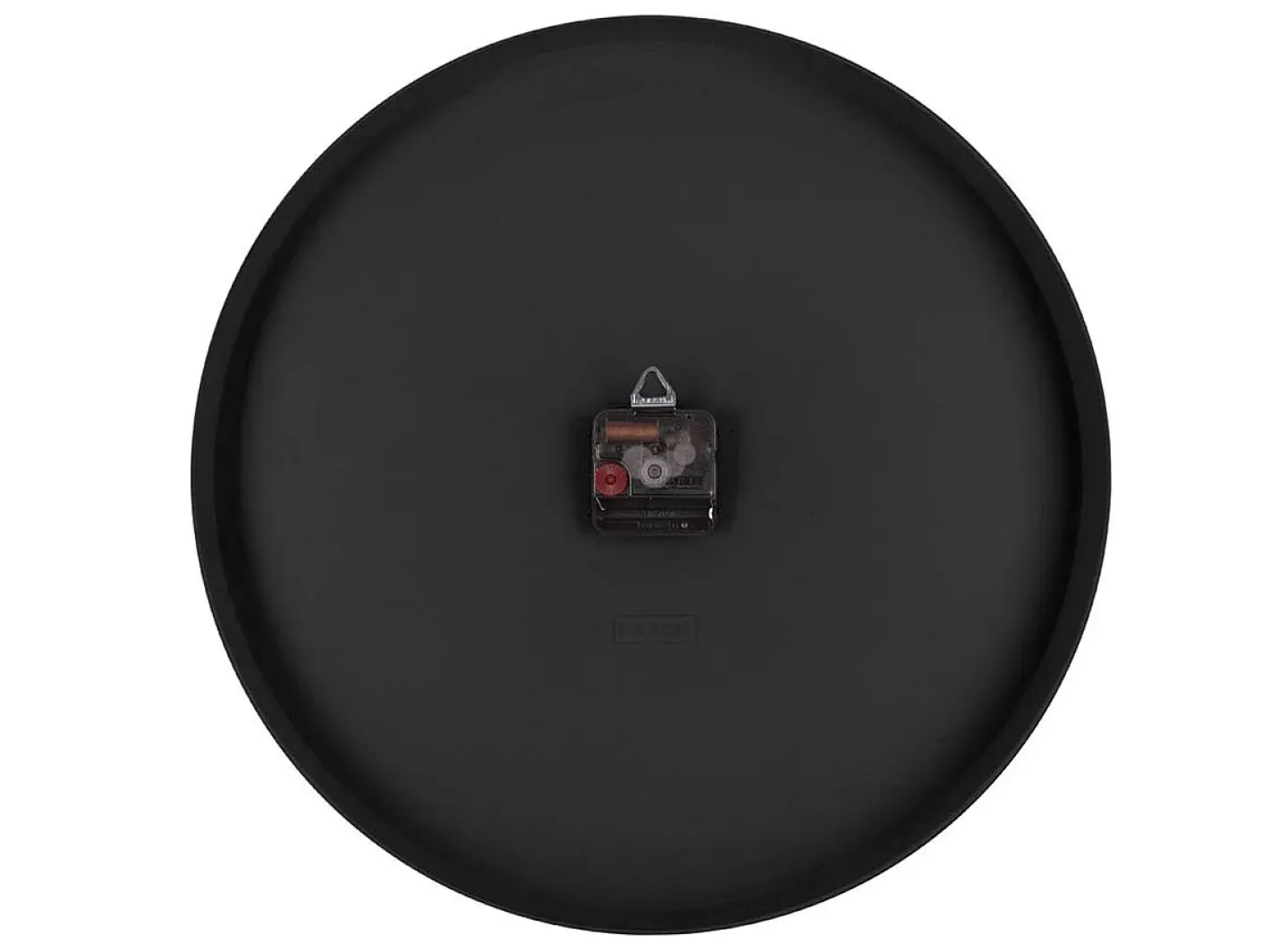 Hot KARLSSON Reloj moderno con agujas cromadas On the Edge Negro
