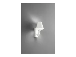 Aplique Para Pared-Reverse - Aplique LED de pared para dormitorio de metal, 6 W, 3000 K, 480 lm, regulable, luz en el difusor - Perenz - Blanco