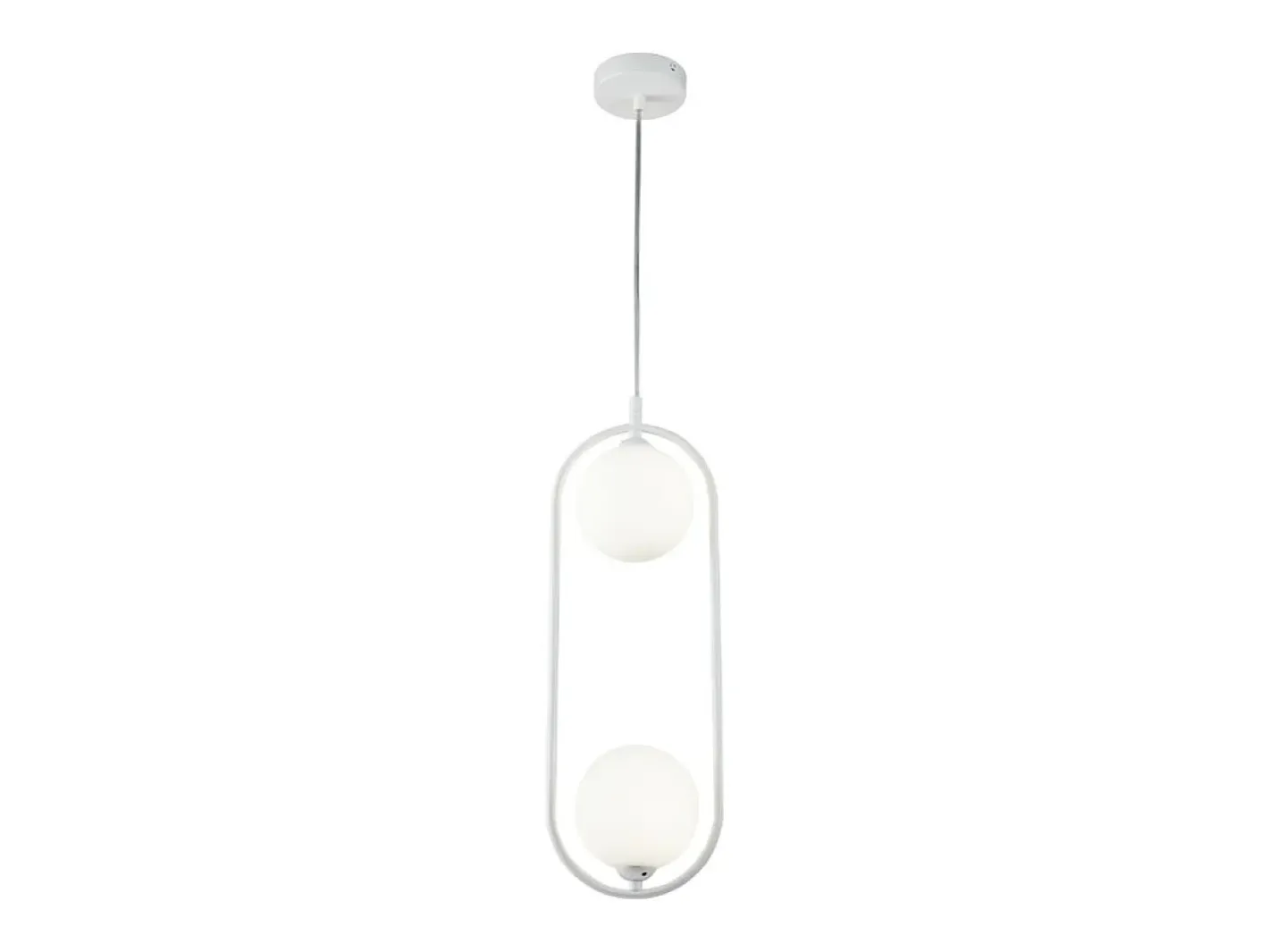 Maytoni Ring Globe Lámpara Colgante de Techo , 2 Luces, G9 Blanco Sale