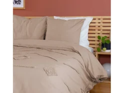Sweeek Ropa De Cama-Ropa de cama de algodón de 2 plazas rosa Rosa palo