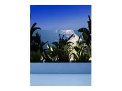 Best Sair - Foco LED redondo de 10 W IP65 3000 K - Luz de jardín para plantas o setos h36cm - Beneito faure Blanco